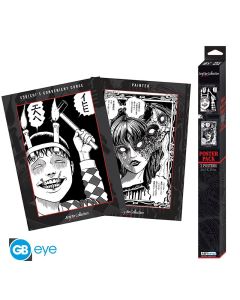Junji-Ito-Collection-Souichi-und-Tomie-Chibi-Poster-Set-52x3