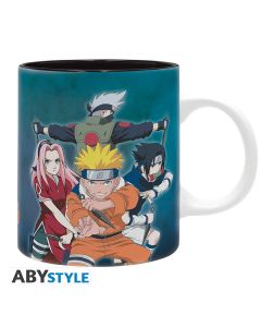 Naruto-Team-7-vs-Haku-Zabuza-320ml-Tasse-1