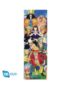One-Piece-Crew-53x158cm-Tuerposter-1