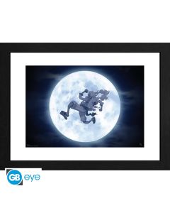 One-Piece-Luffy-Gear-5-Nika-30x40cm-gerahmtes-Bild-1