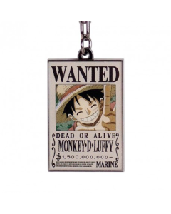 One-Piece-Wanted-Luffy-Schluesselanhaenger-1