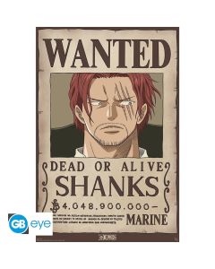 One-Piece-Wanted-Shanks-915x61cm-Poster-1