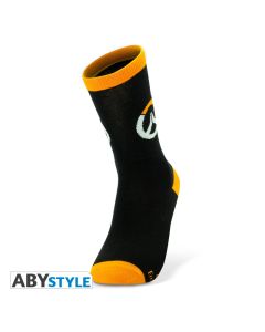 Overwatch - Logo - Schwarz & Orange - Socken