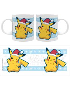 POKEMON-Mug-320ml-Pikachu-Santa-Christmas-1