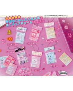 PREORDER - Sanrio - Characters Miniature Tile Sticker Charm - Gashapon Bag