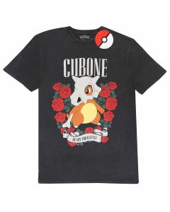 Pokemon-Tragosso-schwarz-T-Shirt-1