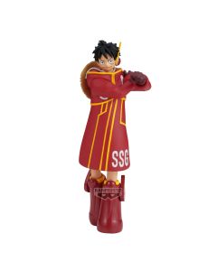 Wave-123-One-Piece-Monkey-D-Luffy-The-Shukko-14cm-PVC-Statue