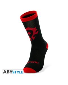 World of Warcraft - Horde - Schwarz & Rot - Socken
