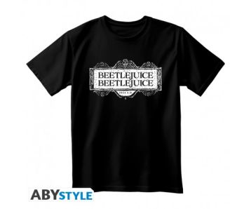 BEETLEJUICE-Beetlejuice-Beetlejuice-Unisex-schwarz-Shirt-1