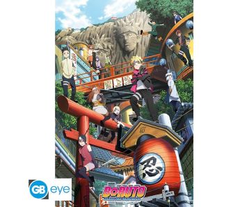 Boruto-Gruppe-Konoha-915x61cm-Maxi-Poster-1