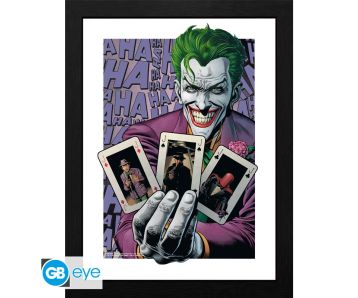 DC COMICS - The Joker Haha Cards - 30x40cm Kunstdruck