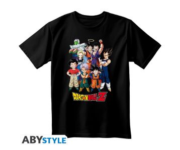 DRAGON-BALL-Gokus-group-schwarz-T-Shirt-1
