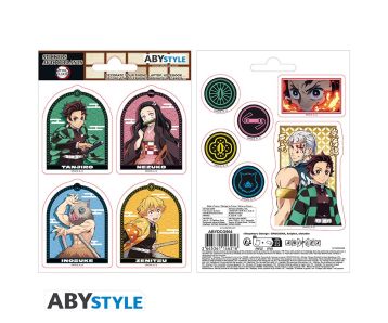 Demon-Slayer-Entertainment-district-16x11cm-Sticker-Set-1