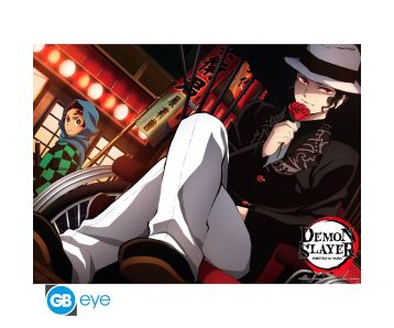 Demon Slayer Kibutsuji Muzan - 52x38cm Chibi Poster