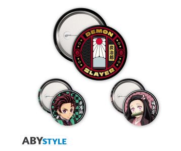 Demon-Slayer-Tanjiro-Nezuko-S2-Badge-Pack-Buttons-1