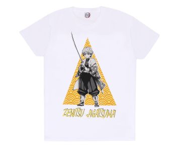 Demon-Slayer-Zenitsu-weiss-T-Shirt-1