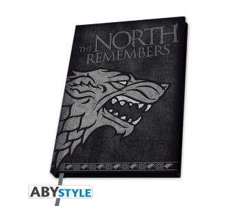 Game of Thrones - Stark - A5 - Notizbuch