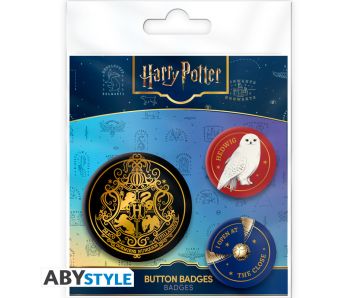 Harry Potter - Hogwarts - Badge Pack - Buttons