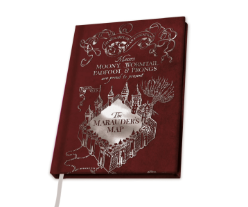 Harry-Potter-Karte-des-Rumtreibers-A5-Notizbuch-1