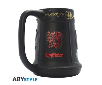 Harry Potter - Vier Häuser - 3D - 650ml Tasse