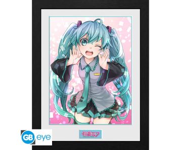 Hatsune-Miku-Wink-30x40cm-Rahmenbild-1