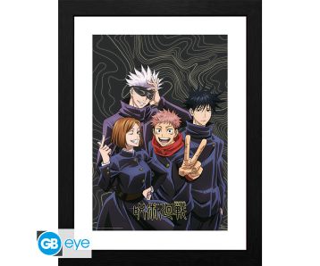 Jujutsu-Kaisen-Team-30x40cm-Rahhmenbild-1