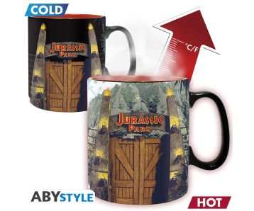 Jurassic Park - Gate - Wärmewechsel - 460ml Tasse