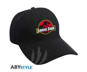 Jurassic Park - Jurassic Logo - schwarz - Kappe