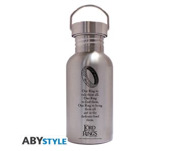LORD OF THE RINGS - One Ring - Trinkflasche Metall - 500ml Trinkflasche