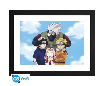 Naruto-Team-7-30x40cm-Rahmenbild-1