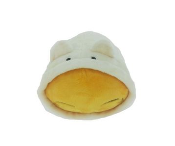 Nemu-Neko-Neko-im-Schlafsack-orangeweiss-gross-30cm-Pluesch-