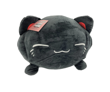 Nemu-Neko-Schwarze-Neko-mit-roten-Ohren-20cm-Pluesch-1
