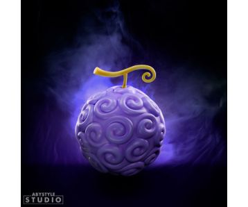 One-Piece-Gum-Gum-Frucht-Replika-13cm-Resin-Statue-1