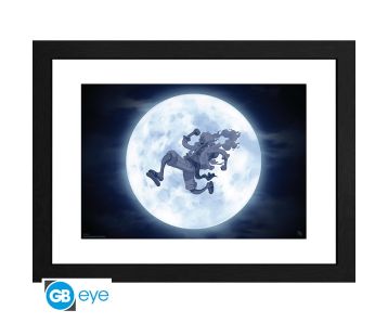 One-Piece-Luffy-Gear-5-Nika-30x40cm-gerahmtes-Bild-1