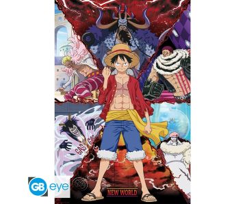 One-Piece-Luffy-vs-Neue-Welt-915x61cm-Maxi-Poster-1