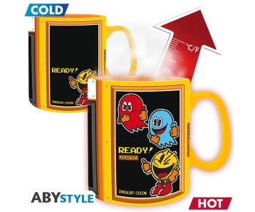 Pac-Man - Arcade - Magische Tasse - 460ml Tasse