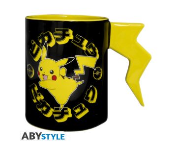 Pokemon-Pikachu-Donnerblitz-3D-460ml-Tasse-1