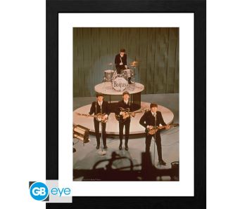 THE BEATLES - Ed Sullivan Show - 30x40cm Kunstdruck