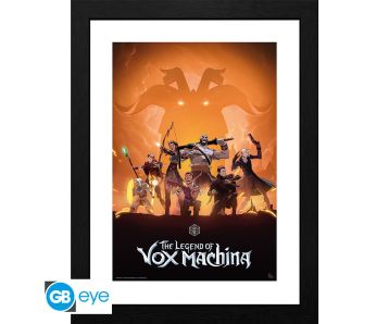 The-Legend-of-Vox-Machina-Key-Art-30x40cm-Bilderrahmen-1
