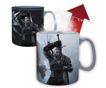 The Witcher - Geralt & Ciri - 460ml Magische Tasse