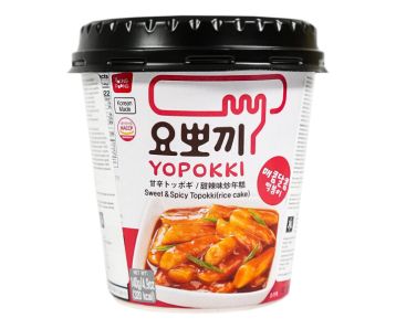 Yopokki-Ricecake-Cup-Sweet-Spicy-140g-Snack-1