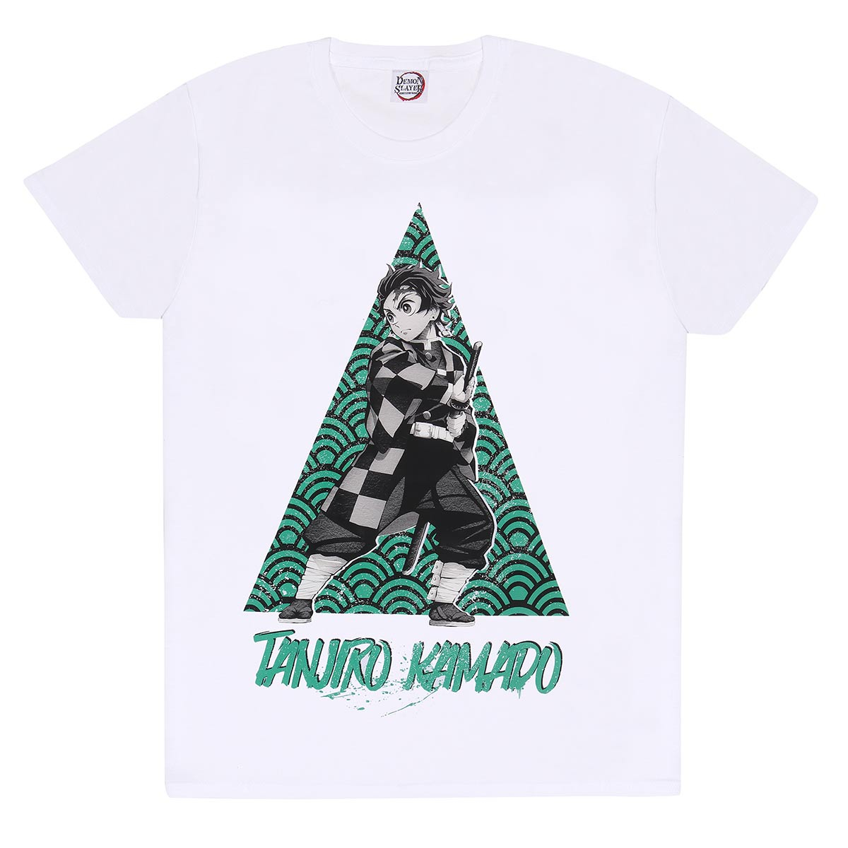 Demon Slayer - Tanjiro Kamado  - weiß - T-Shirt